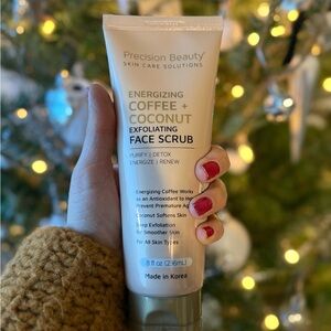 Precision Beauty Exfoliating Face Scrub Coffee 8oz